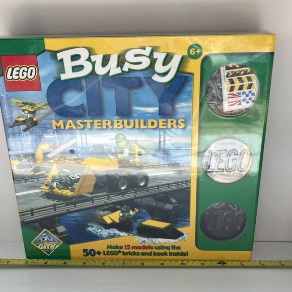 LEGO Master Builders Busy City 50 Bricks & Instruction Book Make 15 Models NIB - Picture 3 of 16